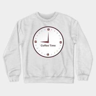 It is the Coffee time - I love Coffee Crewneck Sweatshirt